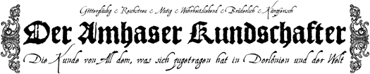 „Der Amhaser Kundschafter“ #01