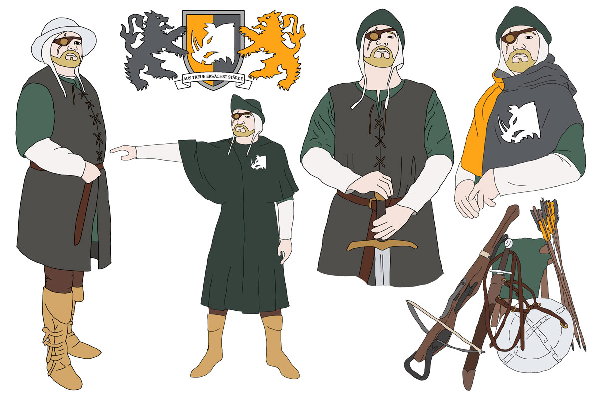 Die Augenklappe für den alten Haudegen