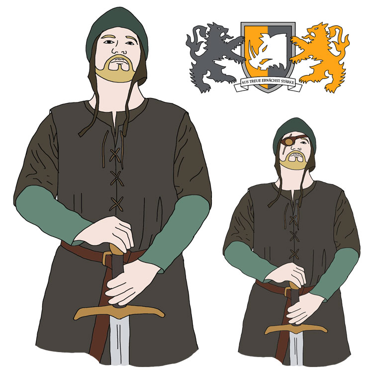 Die erste Ausrüstungliste für Bernulf